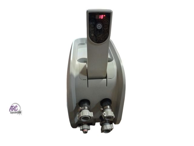 Lot 56-713627 - New/possible use. Tested and blows air. Unable test any further. Saluspa air jet hot tub heater pump...