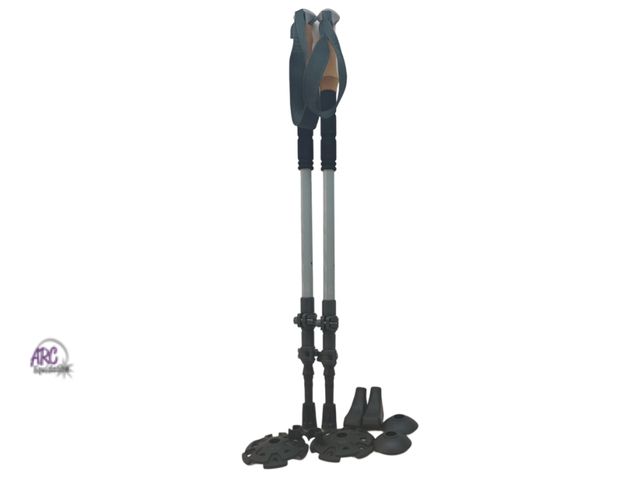 Lot 56-302814 - New,Cascade Mountain Tech 100% Carbon Fiber Trekking Poles, with accesories