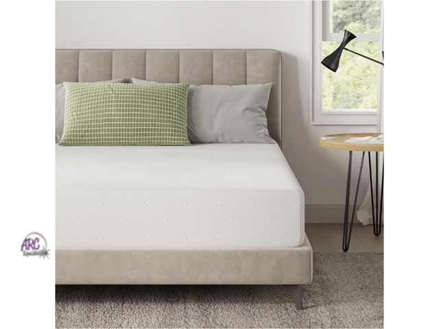 Lot 56-787923 - New Novilla Queen.  6 Inch Mattress Gel Memory Foam Mattress with Bamboo Charcoal Foam &amp; Breatha...
