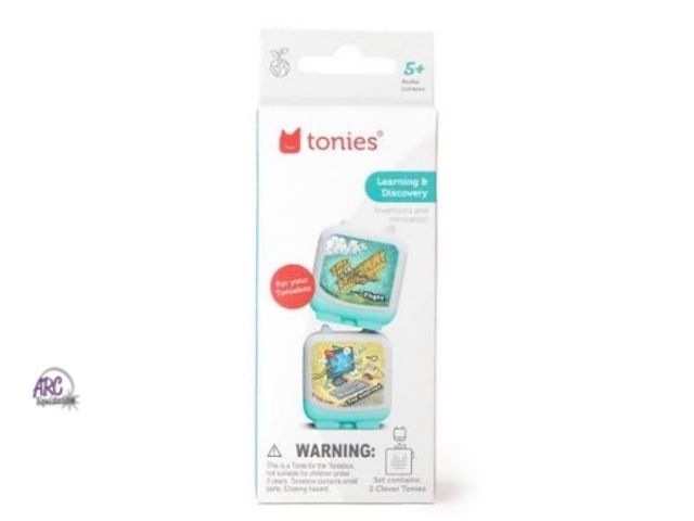 Lot 56-745830 - New Tonies Inventions Flight and Internet Clever 2 Pack Audio Learning Discovery Character, Educatio...