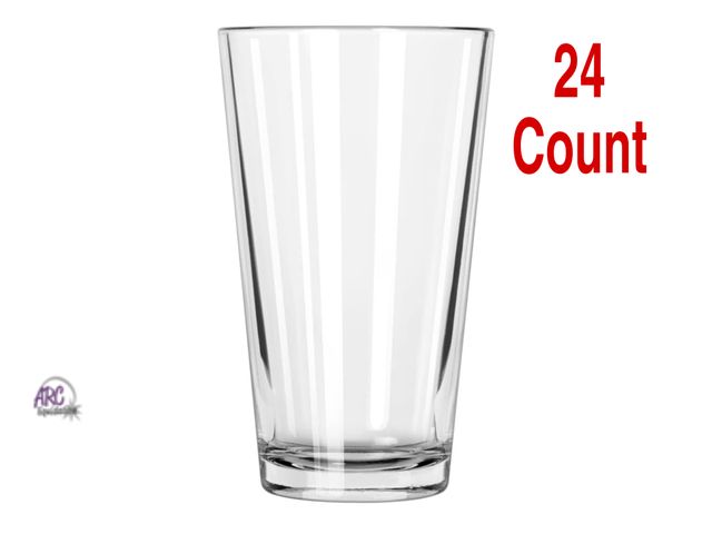 Lot 56-548918 - NEW IN BOX 24 Ct Libbey Glassware  Restaurant Basics Glass, Heat-Treated, 5”