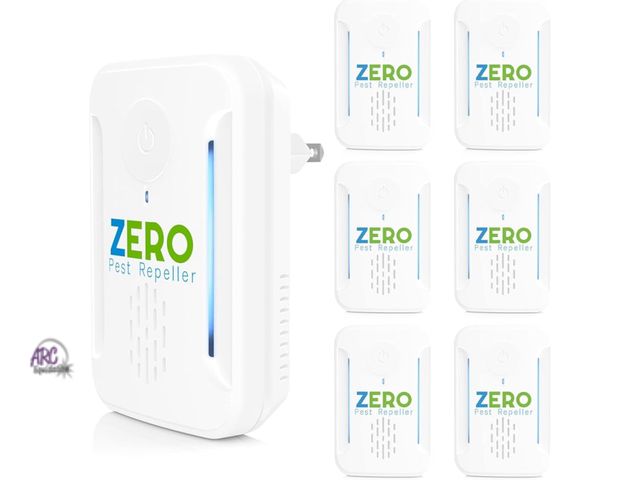 Lot 56-235722 - NEW Ultrasonic Rodent &amp; Pest Repeller, 6 Pack