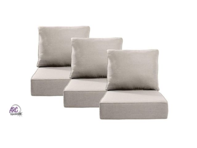 Lot 56-779464 - New in box. Retail $209.  6 PC set. 24 in. x 24 in. x 6 in. 6-Piece CushionGuard Outdoor Thicken Sof...