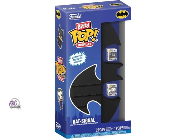 Lot 56-511434 - NEW-Funko bitty pop display-bat signal display shelf