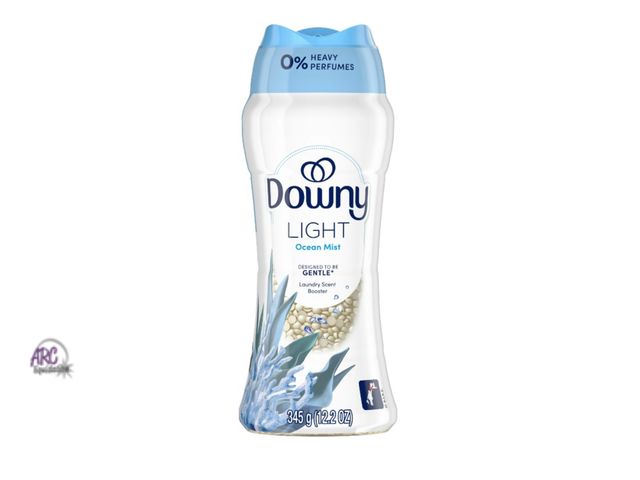 Lot 56-162313 - New Downy Light In-Wash Scent Booster Laundry Beads, No Heavy Perfumes, Ocean Mist Scent, 12.2 oz