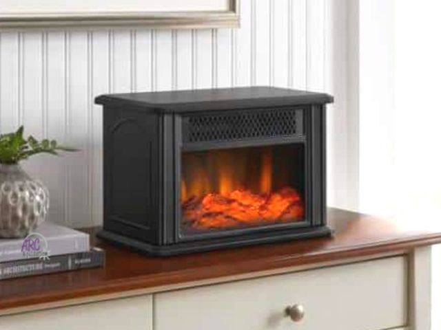 Lot 56-639465 - New Opened Box Tested &amp; Works - Bluffs 400 sq. ft. Electric Stove in Black