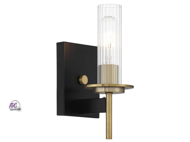 Lot 56-682157 - New Opened Box - Minka Lavery 2541-726 Baldwin Park Vanity Bath Light, 1-Light, 60 Total Watts, 4.5-...