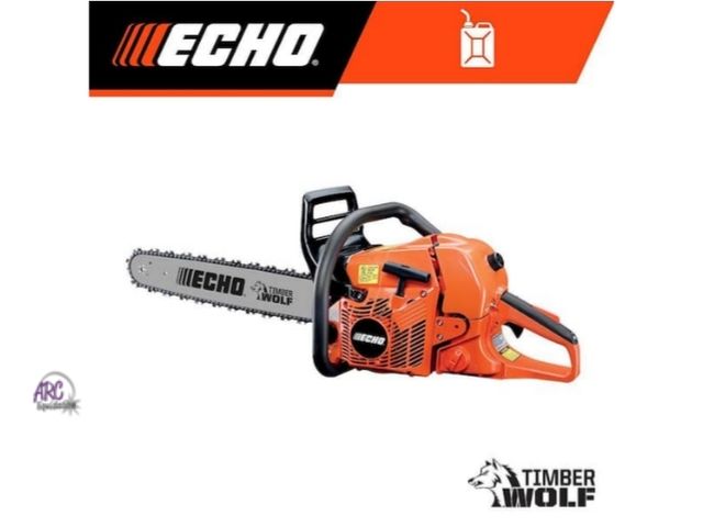 Lot 56-786223 - Used. Tested and works. Echo CS-4010. 18 in. 41.6 cc 2-Stroke Gas Rear Handle Chainsaw. No chain.