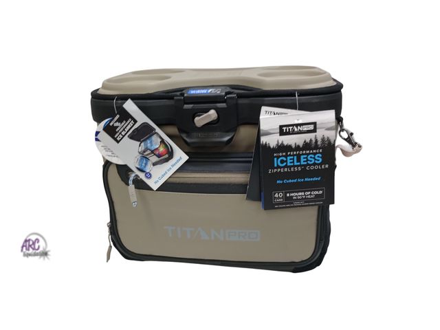 Lot 56-439960 - New - Titan PRO by Arctic Zone 40 Can Iceless Zipperless Cooler