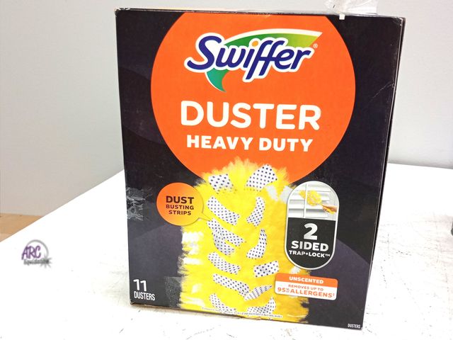 Lot 56-435560 - New Open Box -  (11-Count) - Heavy-Duty Unscented Multi-Surface Microfiber Duster Refills