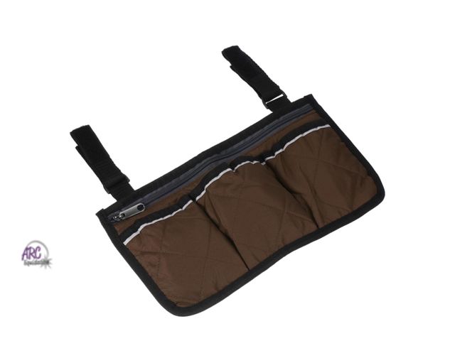 Lot 56-602322 - New, Armrest Organizer, Waterproof Chair Snack Storage Bag with Straps, Great for Camping Beach Dail...