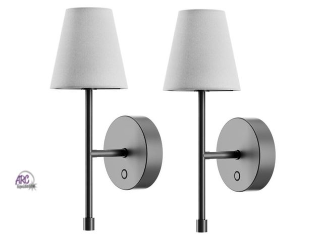 Lot 56-645665 - New Opened Box Tested &amp; Works - Globe Electric Wireless Rechargeable LED Integrated Wall Sconce ...