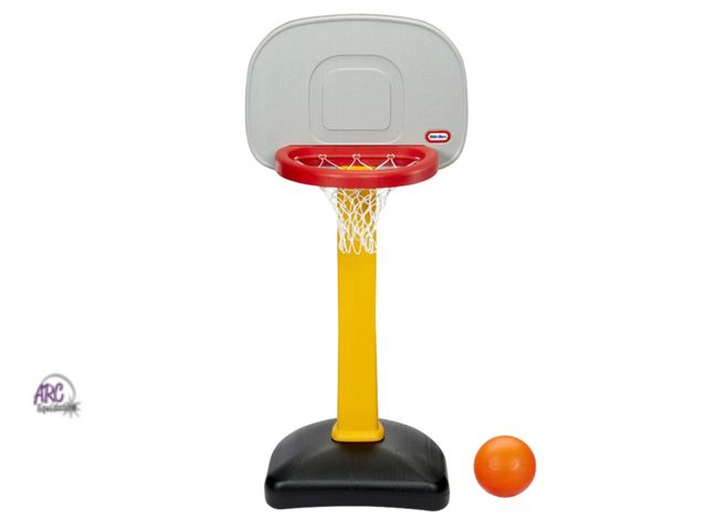 Lot 56-175417 - New in Box Little Tikes TotSports Basketball Set with Non-Adjustable Post