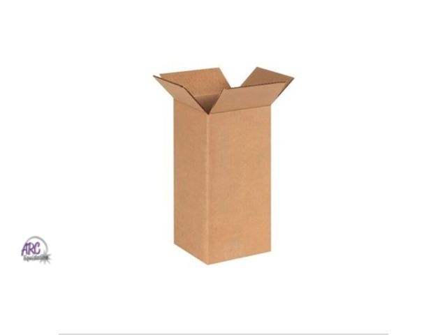 Lot 56-138398 - New Lot of 25 6 x 6 x 12" Tall Corrugated Boxes