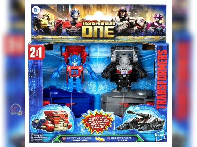 Lot 56-617930 - New - Transformers One Optimus Prime vs. Megatron Action Figure Set 2pk Toy