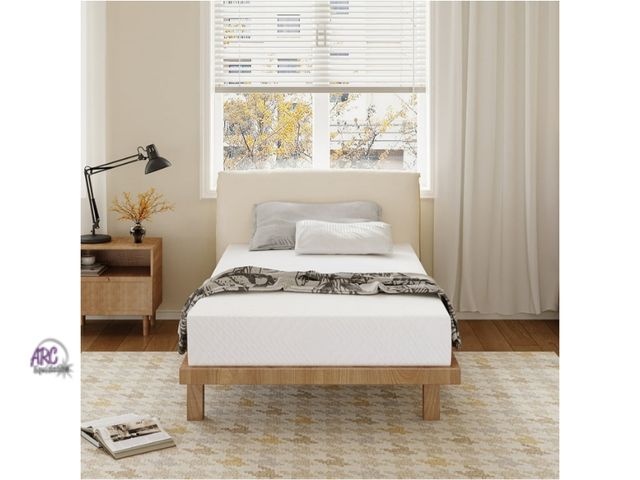 Lot 56-788423 - New Twin Mattress , 8 inch Memory Foam Mattress