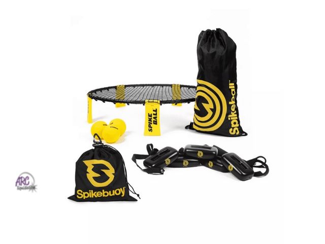 Lot 56-330017 - New,opened box,Spikeball Spike N' Splash Bundle Roundnet Set - 20pc: Portable Lawn Sports Kit