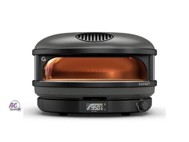 Lot 56-242645 - New in box Gozney Arc XL Propane Outdoor Pizza Oven in Off-Black retails $999 recreates a traditiona...
