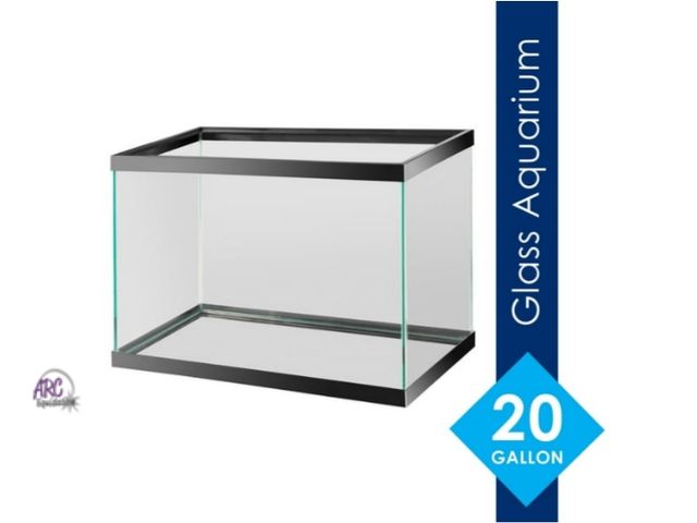Lot 56-525817 - NEW-Aqua Culture Aquarium 20H Gallon, Fish Tank &amp; Terrarium