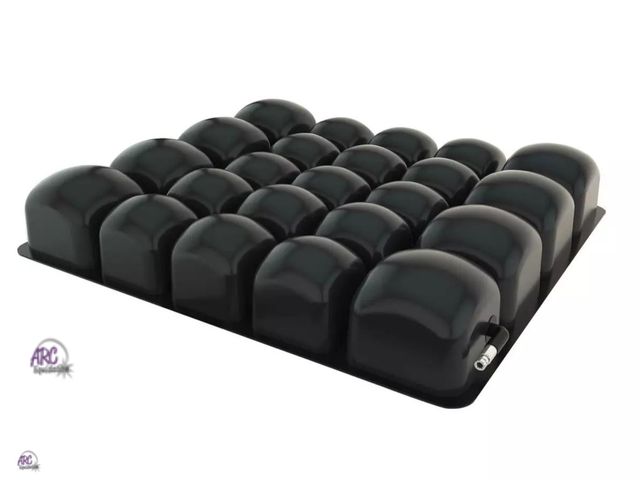 Lot 56-586698 - NEW-ROHO Mosaic Inflatable Seat Cushion - Black, 14x16in