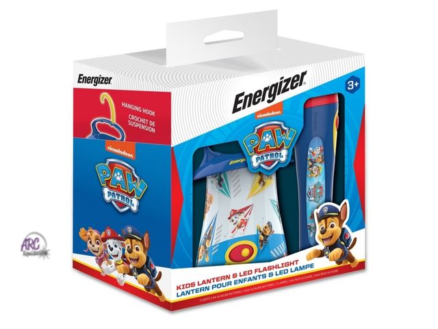 Lot 56-850012 - New - Energizer Paw Patrol Kids Lantern abd LED Flashlight