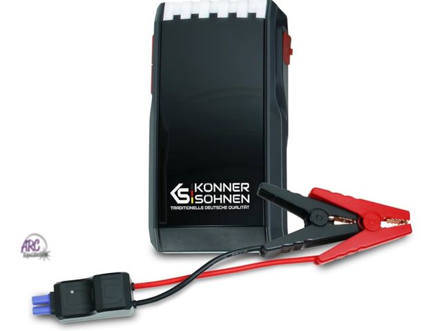 Lot 56-152964 - New Konner&amp;Sohnen JS-1400 Car Battery Jump Starter, 1400A, 18000mAh