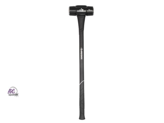 Lot 56-752060 - New Husky 16 lb. Sledgehammer with 34 in. Fiberglass Handle. Has some scuff marks on head