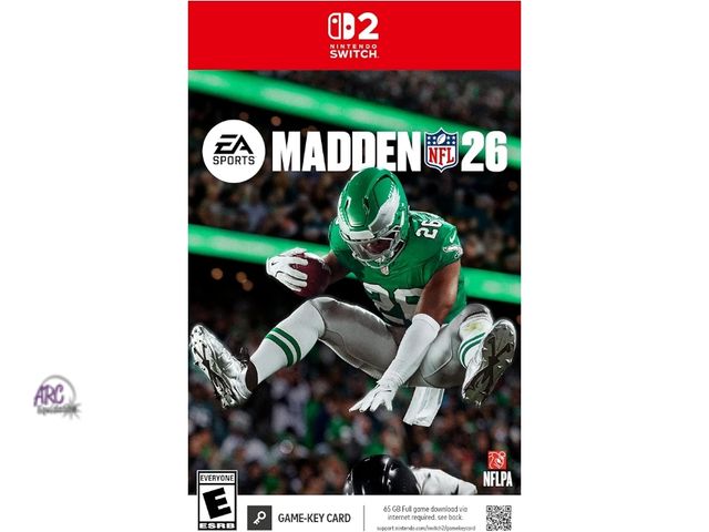 Lot 56-598734 - NEW-Madden NFL 26 - Nintendo Switch 2 game download