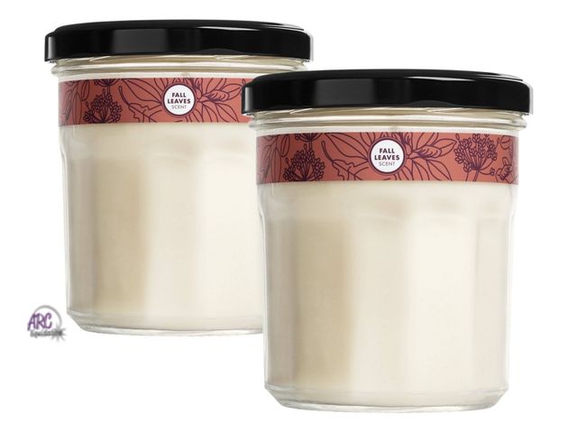 Lot 56-850211 - New - Lot of 2 - Ms Meyer's Clean Day Scented Soy Candle - Fall Leaves - 7.2 oz