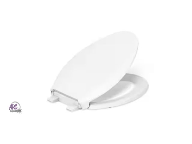 Lot 56-613961 - New Out of box - Kohler Cachet Elongated Antimicrobial, Soft Close Toilet Seat in White