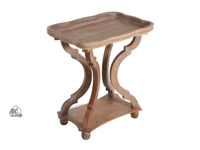Lot 56-273351 - New in box possible past assembly Ouray French Country Accent Table with Rectangular Top by Christop...