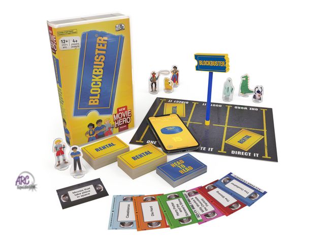 Lot 56-732930 - New The Blockbuster Game: A Movie Party Game for the Whole Family