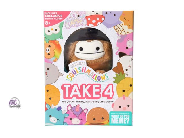 Lot 56-150030 - New Squishmallows Take4, The Fast-Paced Family Game Featuring Benny by What Do You Meme? Family