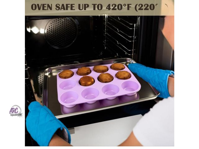 Lot 56-314240 - New, Crofton silicone mini muffin pan