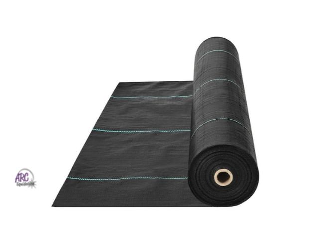 Lot 56-506465 - NEW-Weed Barrier Landscape Fabric 3 ft. x 300 ft. Heavy-Duty Garden Weed Fabric Woven PP Weed Contro...