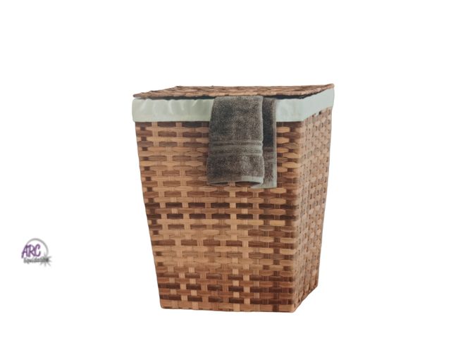 Lot 56-301914 - New with tags, Seville Classics Woven Laundry Hamper