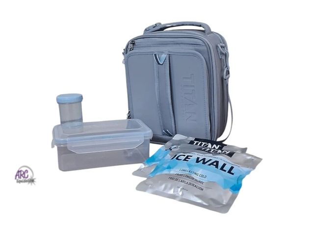 Lot 56-396514 - New,Titan by Arctic Zone Expandable Lunch Box – Insulated, Crush-Resistant Cooler with 2 Ice Walls &...