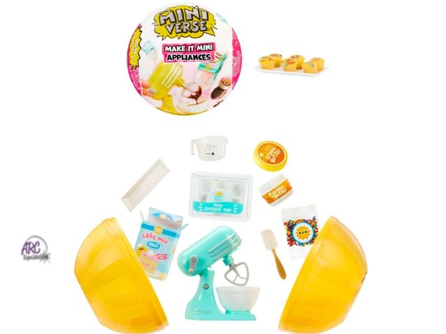 Lot 56-826330 - New - MGA's Miniverse - Make It Mini Appliances Series 2 Mini Collectibles, Kitchen Blind Pack - Sno...