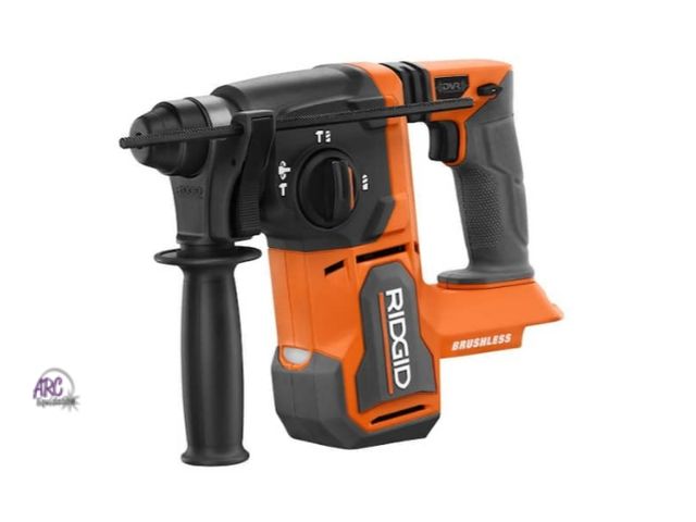 Lot 56-741119 - New tested and works Rigid 18V Brushless Cordless 1 in. SDS-Plus Rotary Hammer (Tool Only)