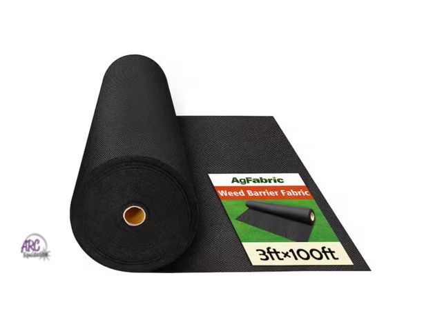 Lot 56-239765 - New In Box - 3 ft. x 100 ft. Weed Barrier Non-Woven Landscape Fabric for Garden Raised Bed