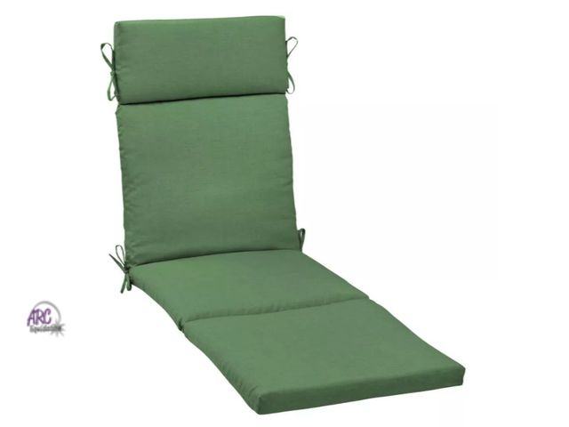 Lot 56-590533 - NEW-Arden 72"x21" Outdoor Chaise Lounge Cushion-Hunter green
