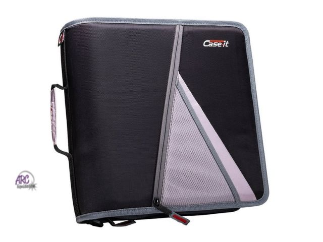 Lot 56-506224 - NEW-Case it-3" the zip tab deluxe
