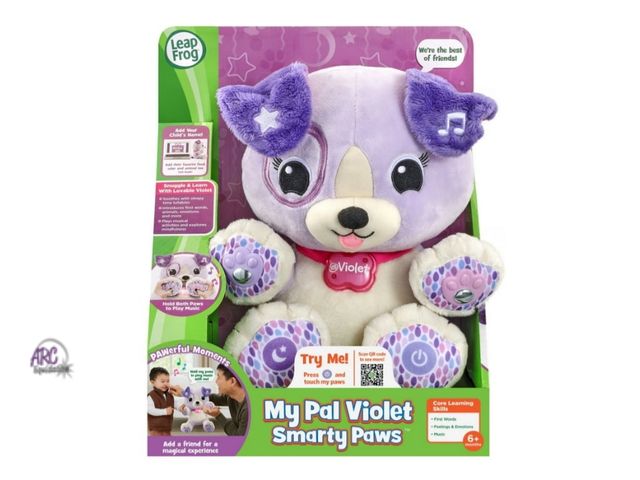 Lot 56-744830 - New LeapFrog My Pal Violet Smarty Paws Plush