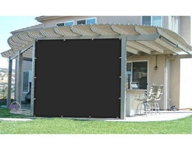 Lot 56-505165 - NEW-SEALED-SHATEX-8 ft. x 10 ft. 90% Shade Fabric Shade Fabric Sun Shade Cloth with Grommets for Per...