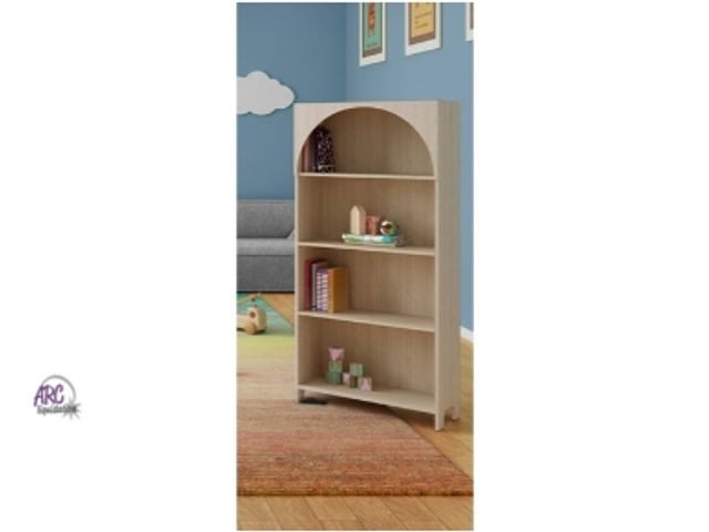 Lot 56-764161 - New in box House of Happy Arched Bookshelf, Natural