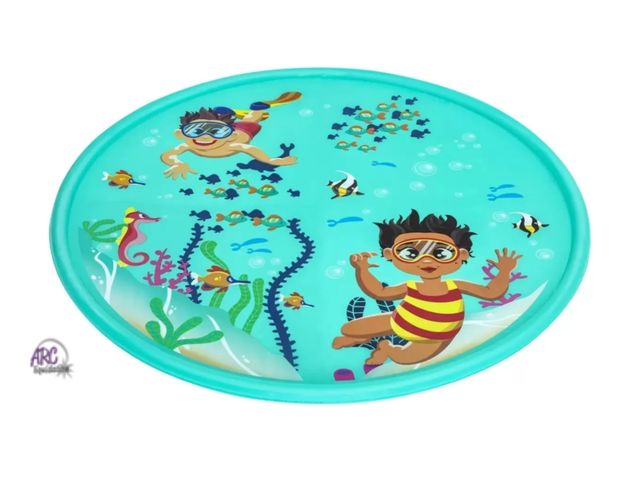 Lot 56-291012 - Appears Used Unable To Test H2OGO! 11' Underwater Adventure Sprinkler Pad