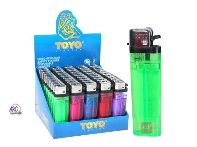 Lot 56-122360 - New - 50 Pack Of TOYO Lighters