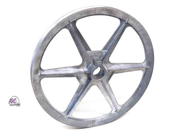 Lot 56-122760 - New Dial 12″ x 1″ Single groove blower pulley for residential evaporative coolers