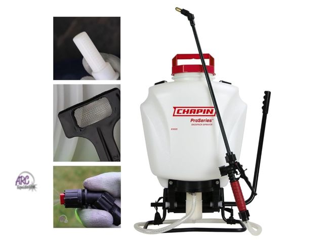 Lot 56-829399 - New in Box - Chapin 61800 4-Gallon Professional Backpack Sprayer