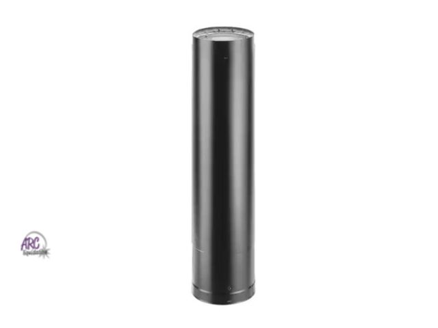 Lot 56-456461 - New in Box - Model DVL Double Wall Stove Pipe 6in. Diameter x 40in. to 68in. Telescoping Stove Pipe ...